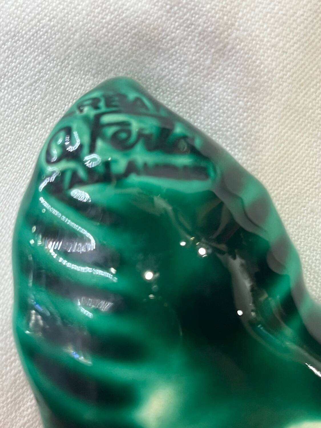 Albert Farlay ceramic strawberry slip