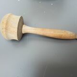 Stone mortar with wooden pestle