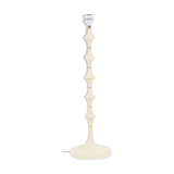 White resin lamp and golden brass, 1970s