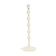 White resin lamp and golden brass, 1970s