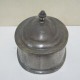 Oval tin box