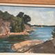 Original Swedish Oil on Panel – “River” by Ragner Nyberg – Dated 1969