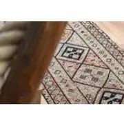 1970s Vintage Turkish Oushak Handmade Wool Cotton Brown Runner Rug 83x290