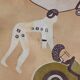 Tassili Rock Painting, signed G. Le Poitevin – 1960