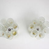 Pair of Midcentury Ceiling Lamps,Napako, 1970s