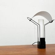 Postmodern Italian table lamp Palio by Perry King, S. Miranda for Arteluce, 1980s.