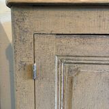 Buffet patine marron