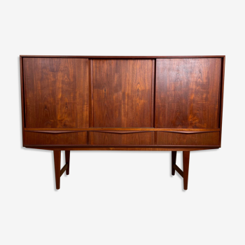 Scandinavian sideboard in teak, 60s