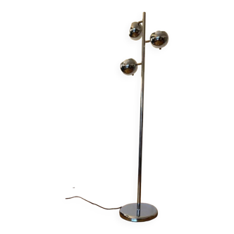 Vintage chrome floor lamp