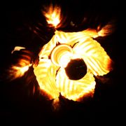 Applique florale Masca, 70’s, Italie