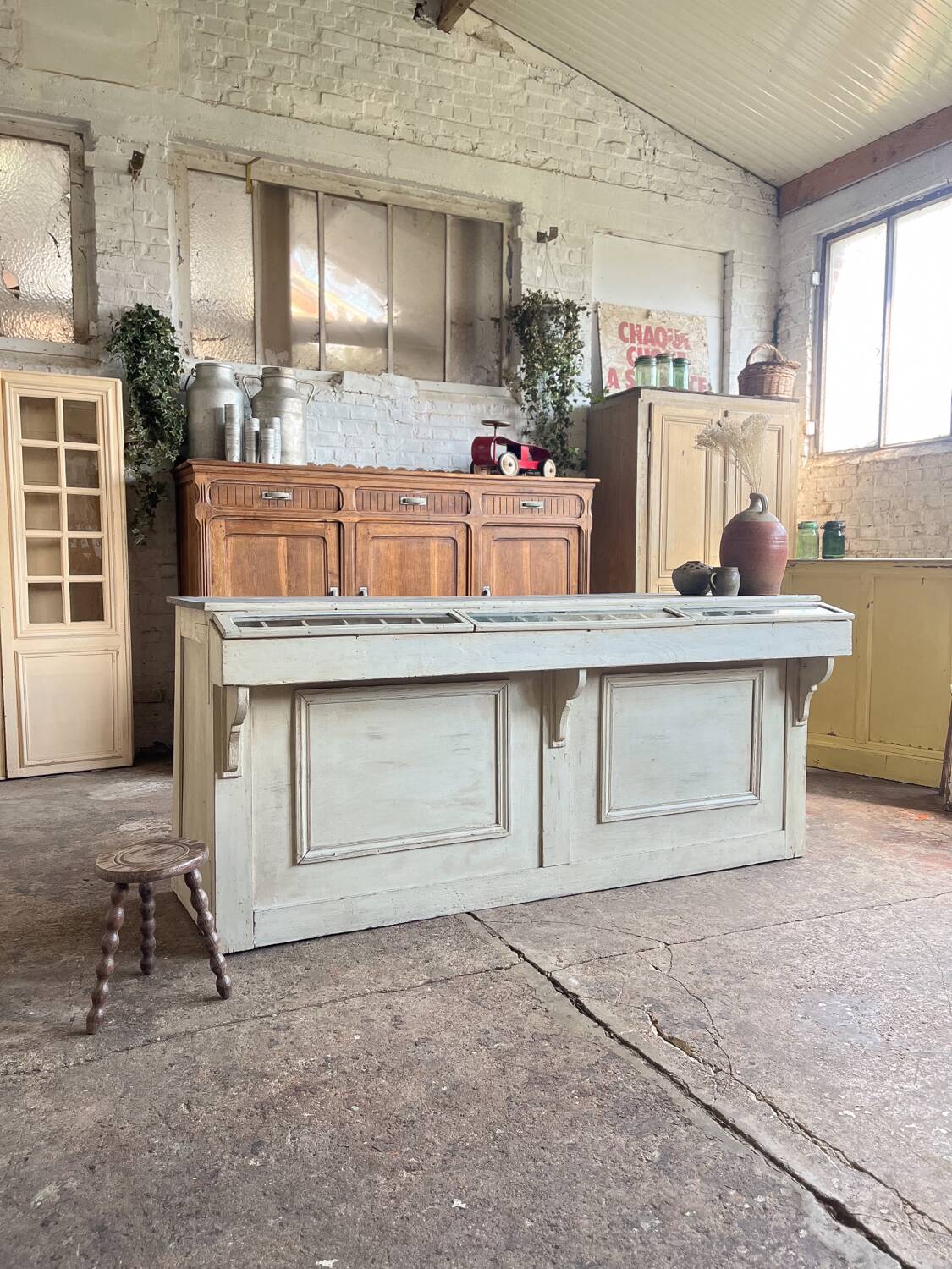 Old hardware store counter