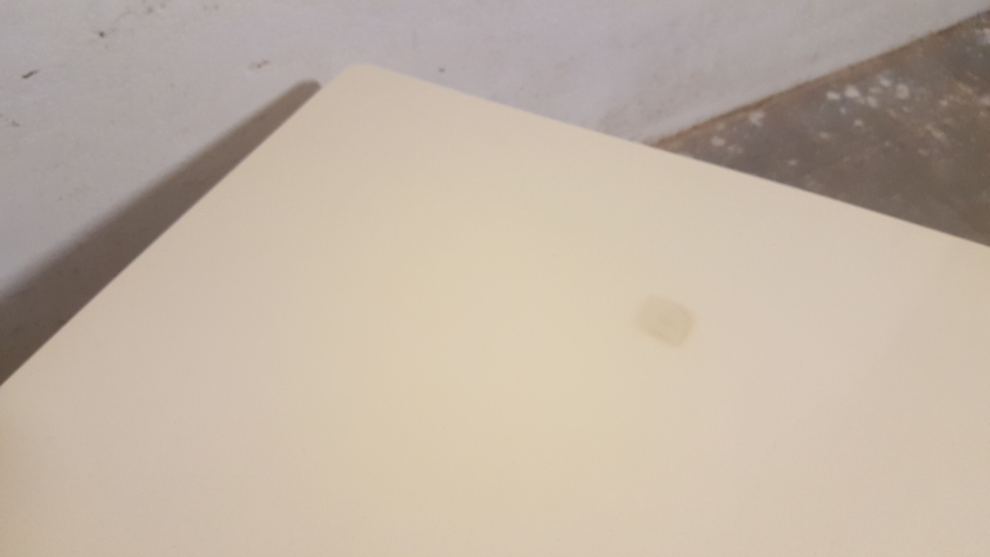 Table basse laquée blanc