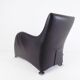Montis Loge leather armchair with ottoman by Gerard van den Berg