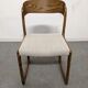 Série de 4 chaises traineau Baumann des années 60/70