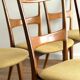 Lot de 5 chaises scandinaves vintage