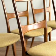Set of 5 vintage Scandinavian chairs