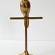 Golden brass parrot 1970