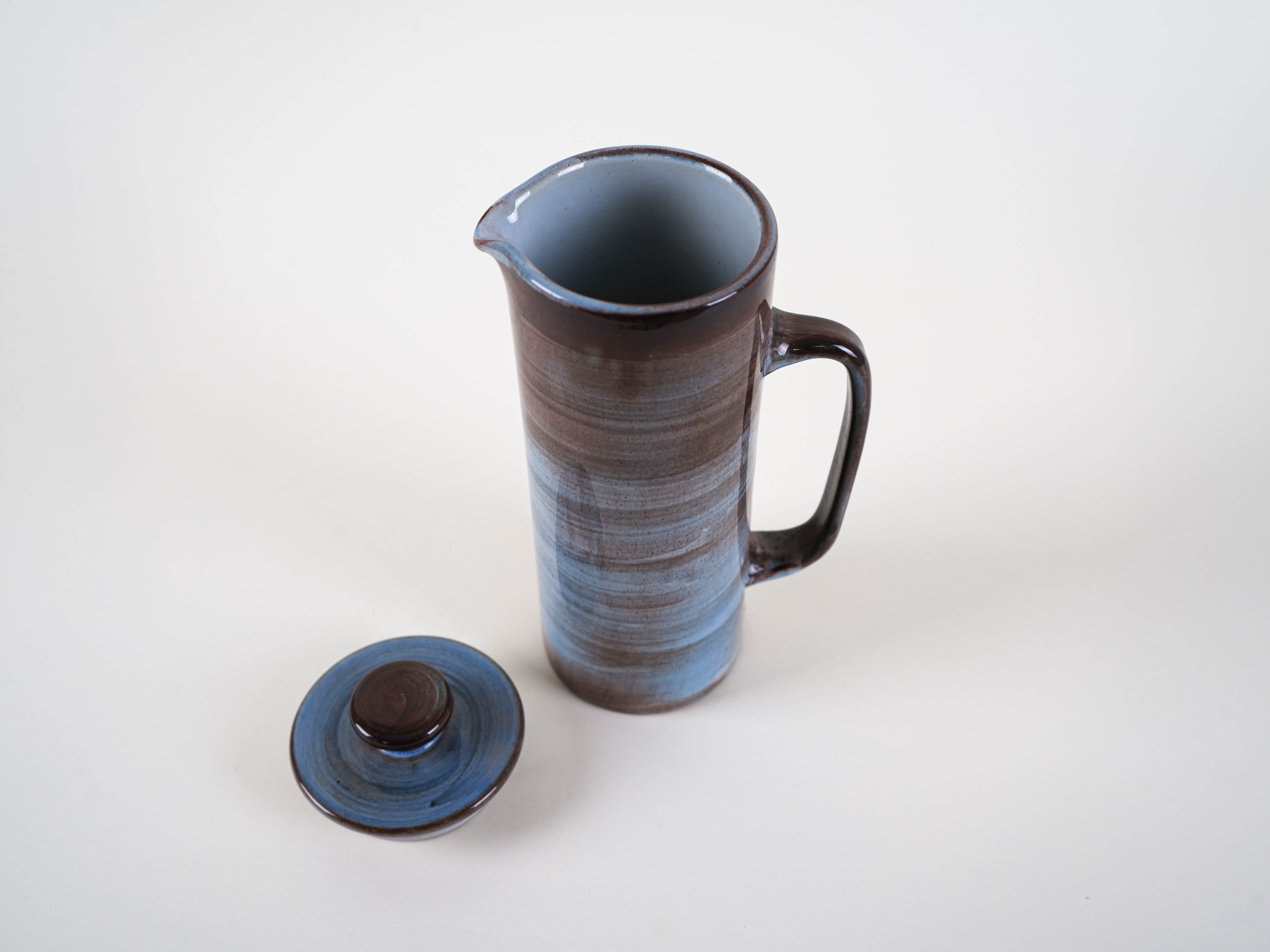 Ceramic jug, Danish design, 1960s, made in Denmark