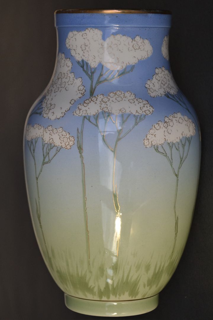 Ceramic table lamp from Lunéville