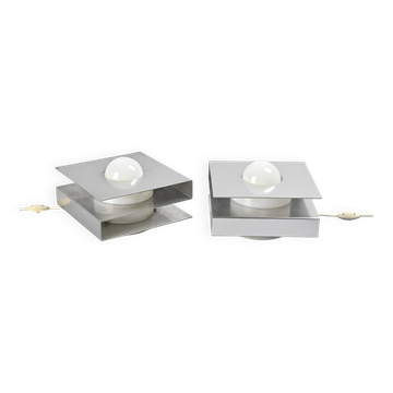 Pair of 1036 table lamps by Guy Bertrand, Disderot circa 1969