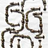 Antique furniture handle 1 set of 8 complete handles