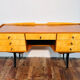 Bureau en teck et érable de style rétro 1960