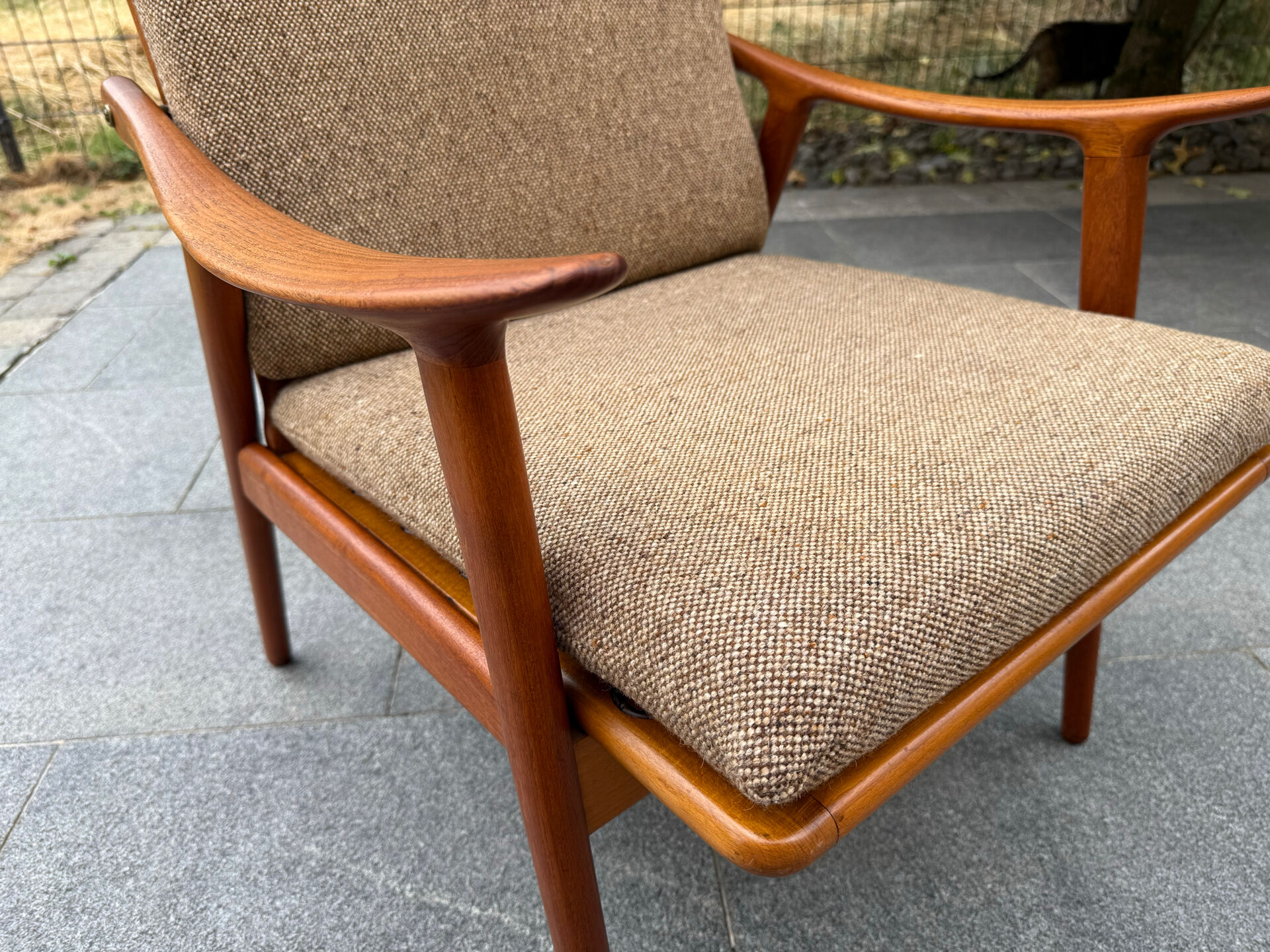 2 Scandinavian armchairs Fredrik Kayser 1960