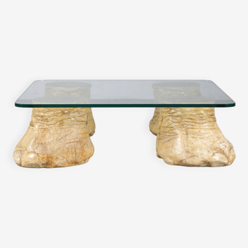 1960s Unique “Elephant” Coffee Table