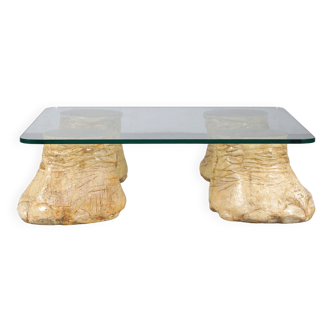 1960s Unique “Elephant” Coffee Table