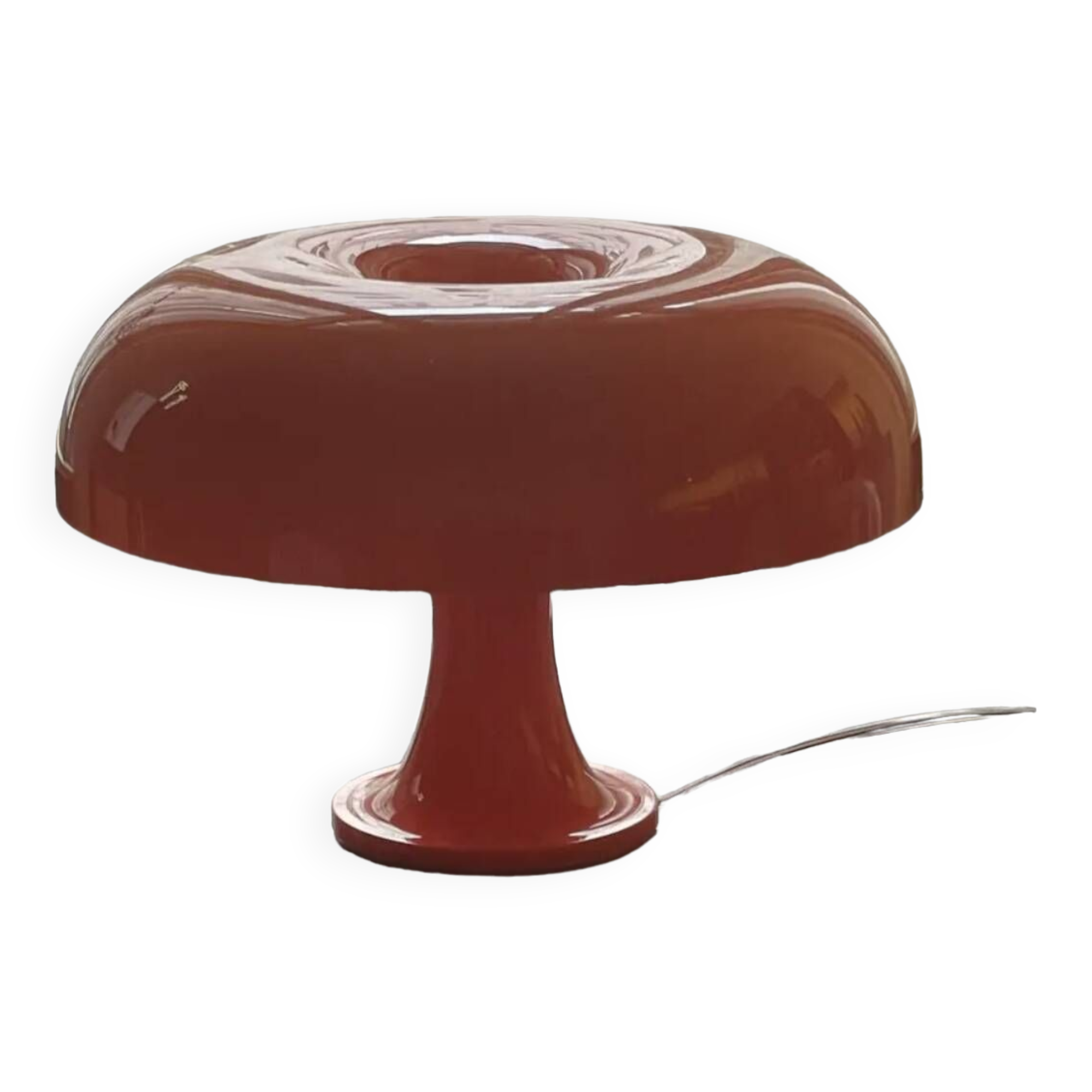 60s-70s style mushroom lamp