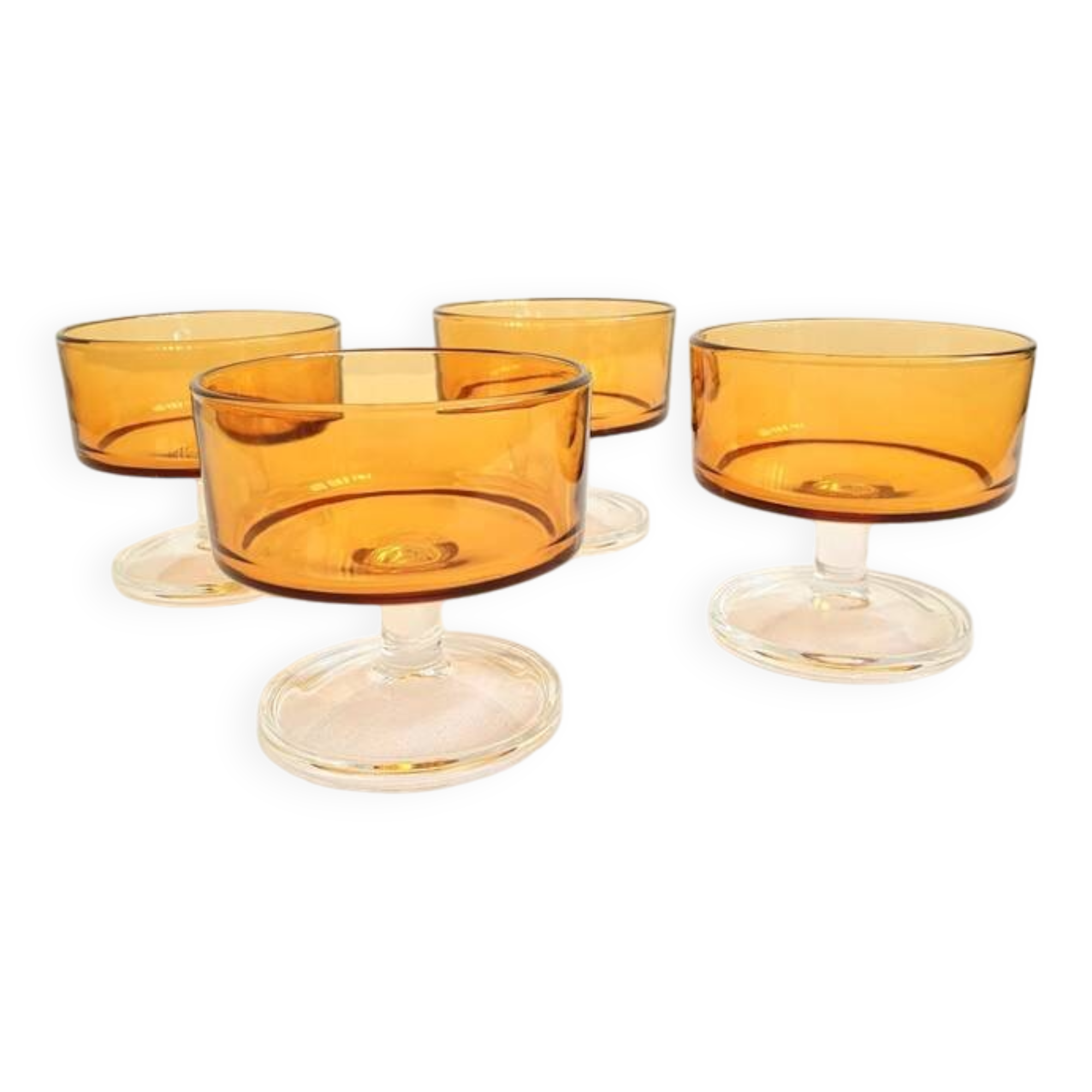 Vintage champagne glasses