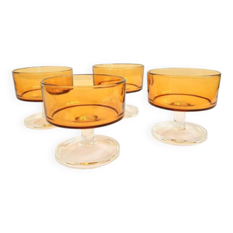 Vintage champagne glasses