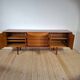Teak sideboard with drawers and hinged doors – Scandinavian mid-century modern design, 1960s