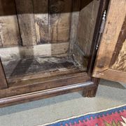 18th-century oak wardrobe