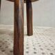 Vintage coffee table brutalist side table plant table 60 cm