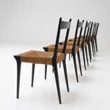 Set of S2 chairs by Alfred Hendrickx for Belform