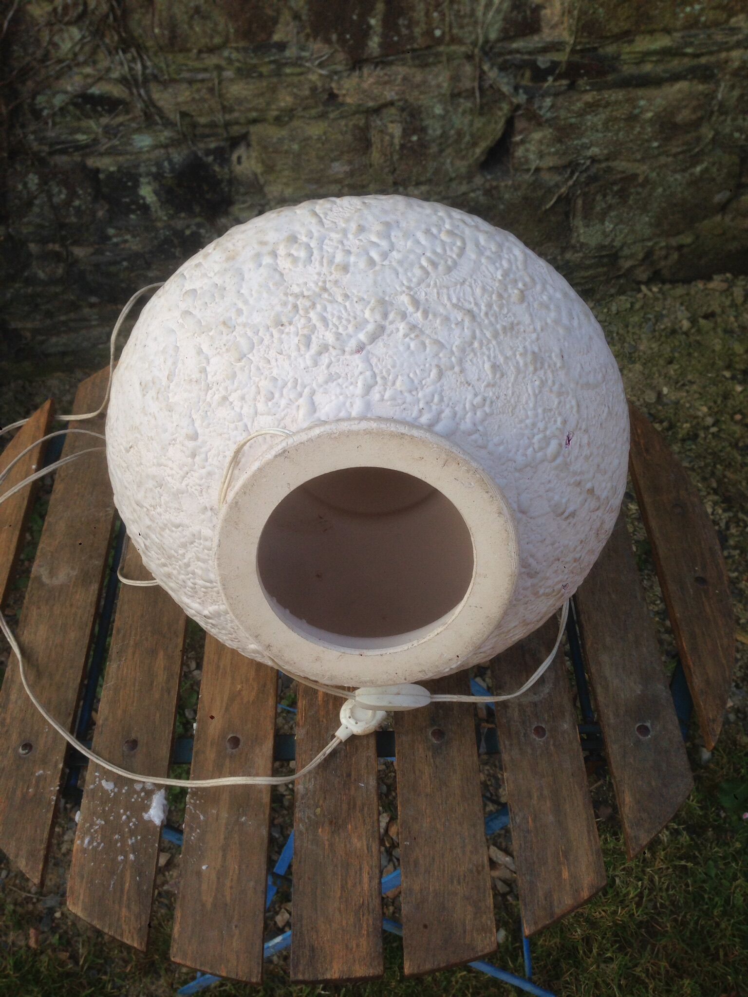 Vintage ceramic lamp