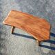Brutalist solid wood table
