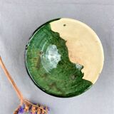 Bol bicolore en terre cuite émaillée