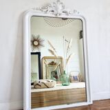Miroir Louis Philippe blanc