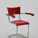 1940s Bauhaus Restored Tubular Armchair, Germany