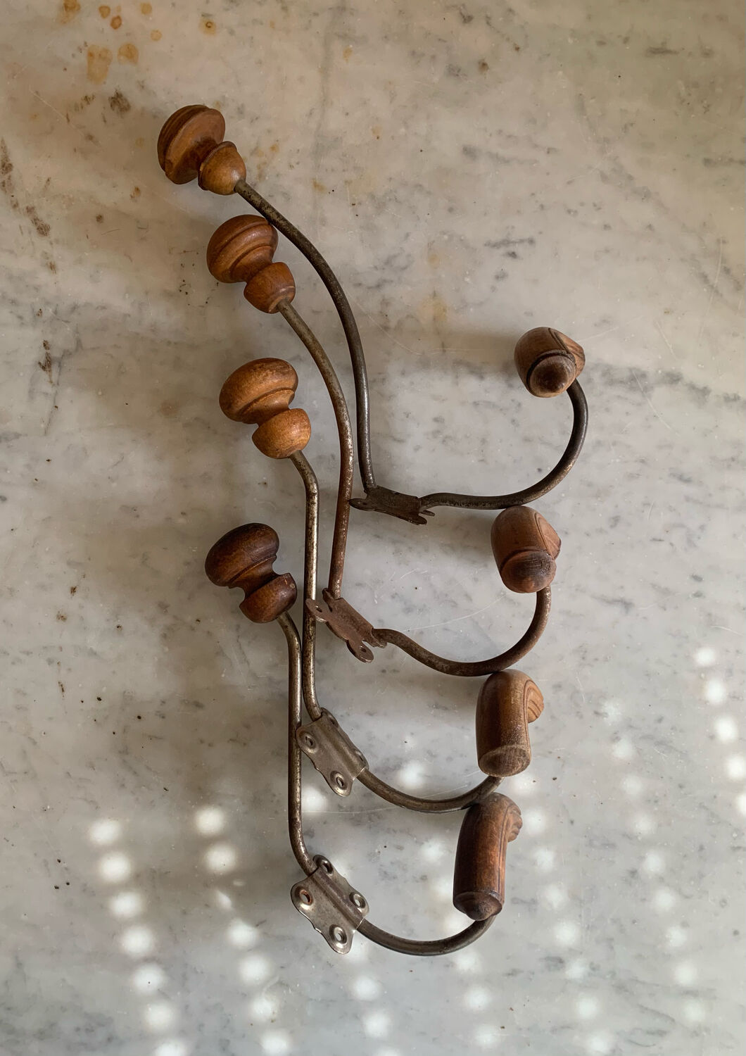 Set of 4 double hooks