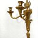 Bronze wall sconces Louis XVI, Belle Époque circa 1880–1910