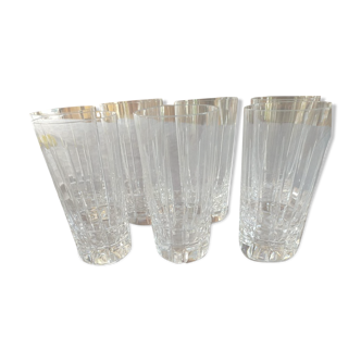 Baccarat crystal orangeade glasses