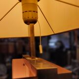 Desk lamp by Willy Daro in agate, 1970s