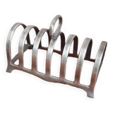 Porte toast métal argenté