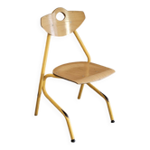 School chair 1980 1990 Modernist design