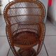 Small rattan armchair