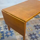 Vintage Scandinavian dining table with extension, stamped Garnas - Sweden - 1960s