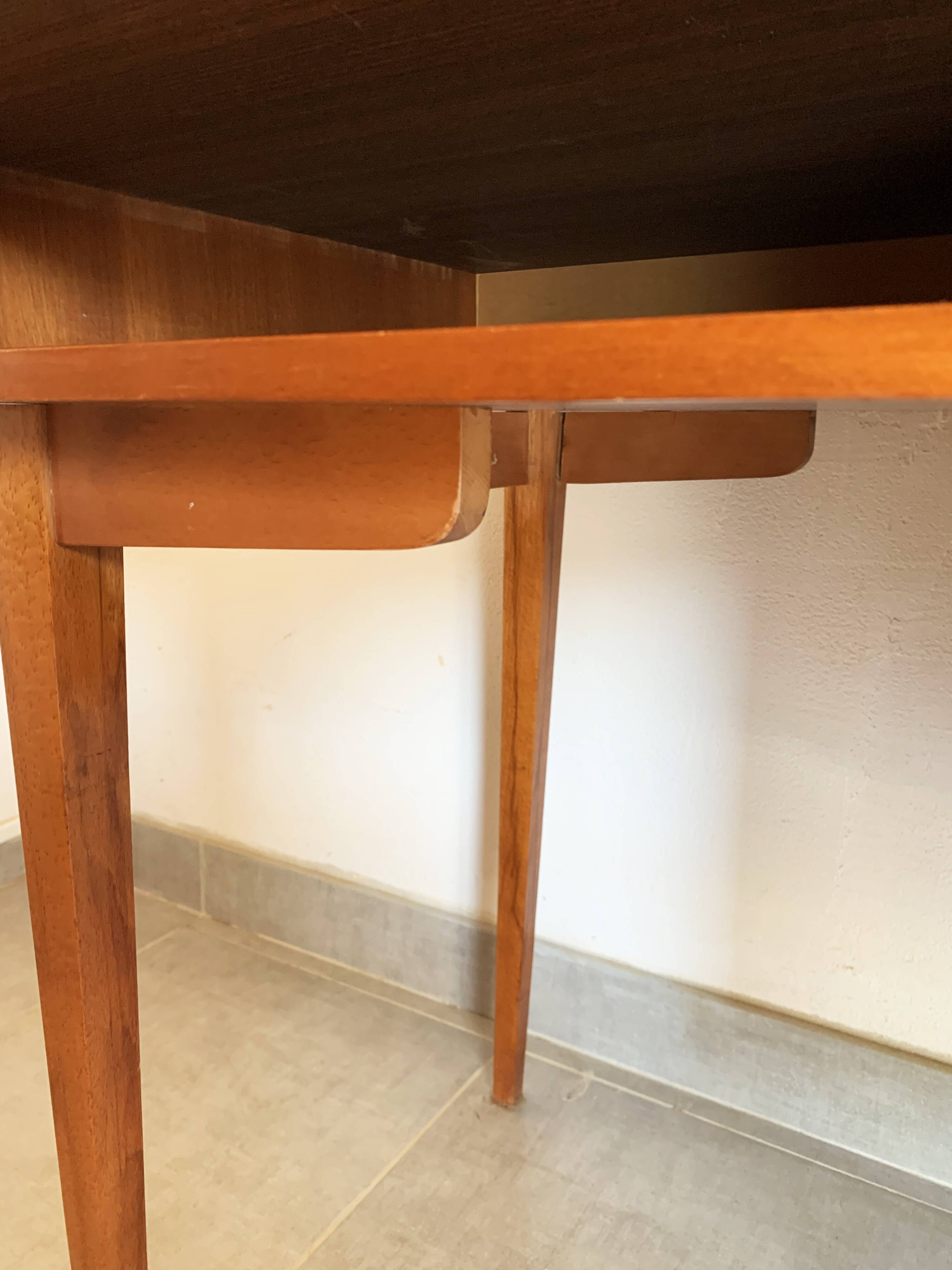 Vintage Scandinavian teak desk, year 60